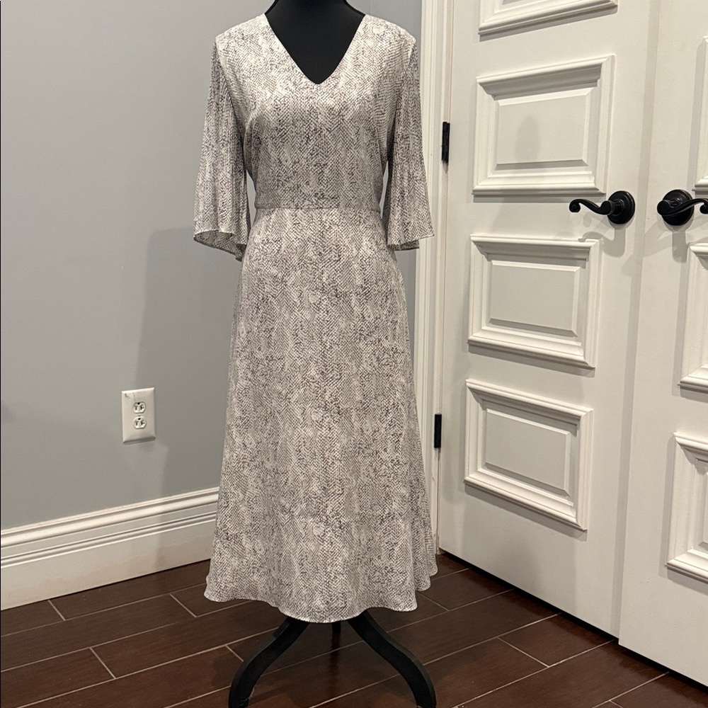 Snakeskin Print Dress by Ann Taylor Factory